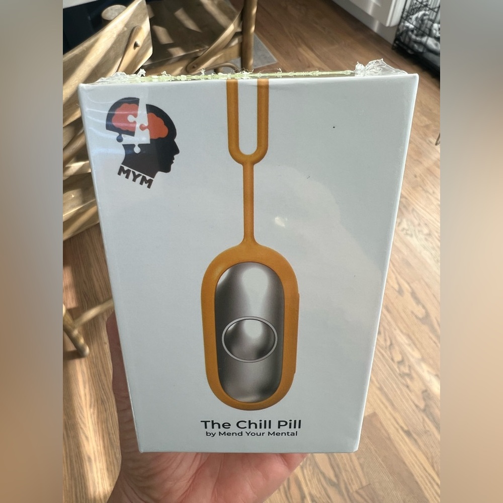 The Chill Pill Electronic Stress Reliever — Yellow